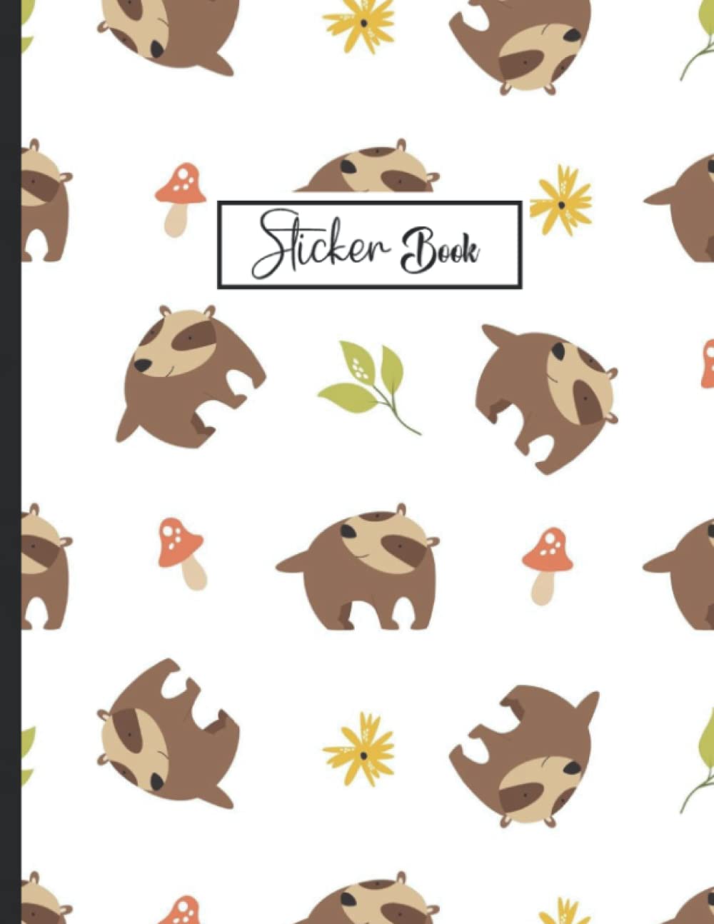 Sticker Book: Badger Theme Sticker Book Collecting Album Blank Notebook. baixar livro de graça