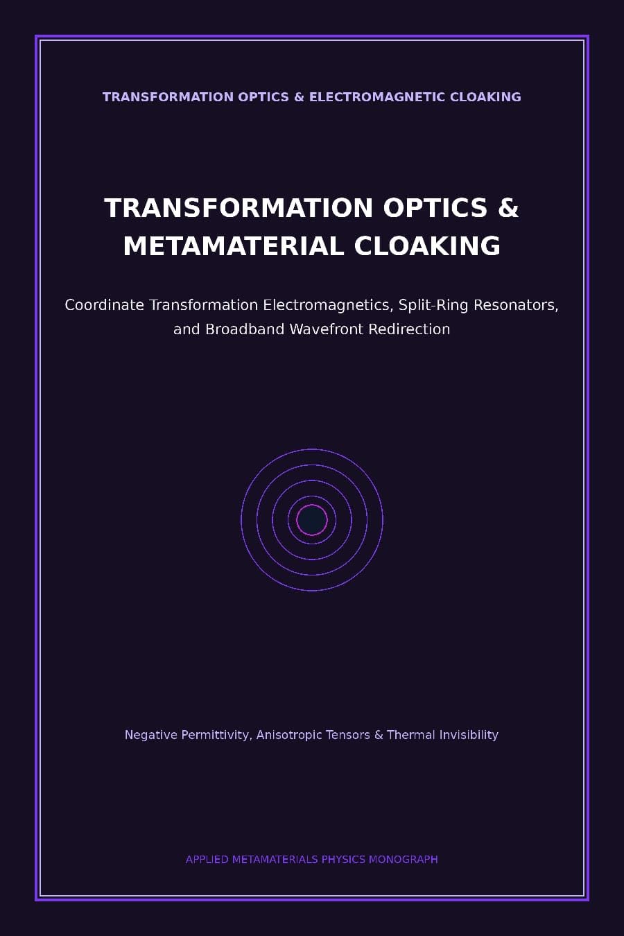 Transformation Optics Cloaking AI (English Edition) baixar o livro de graça