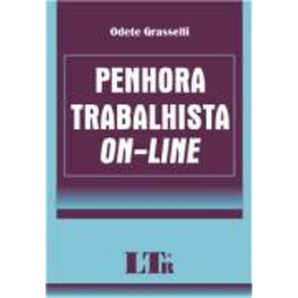Penhora Trabalhista On-Line baixar o livro de graça