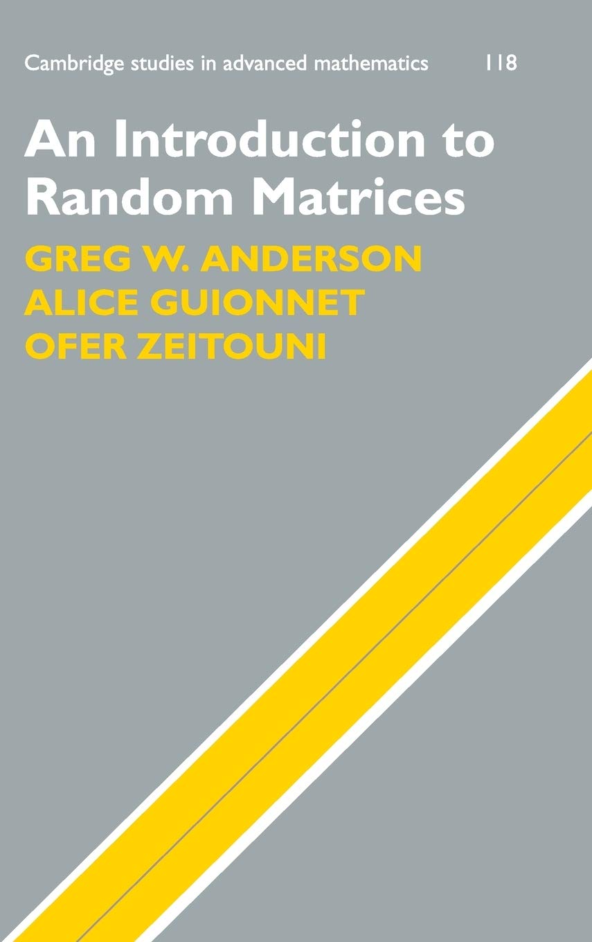 capítulo por capítulo baixar An Introduction to Random Matrices: 118