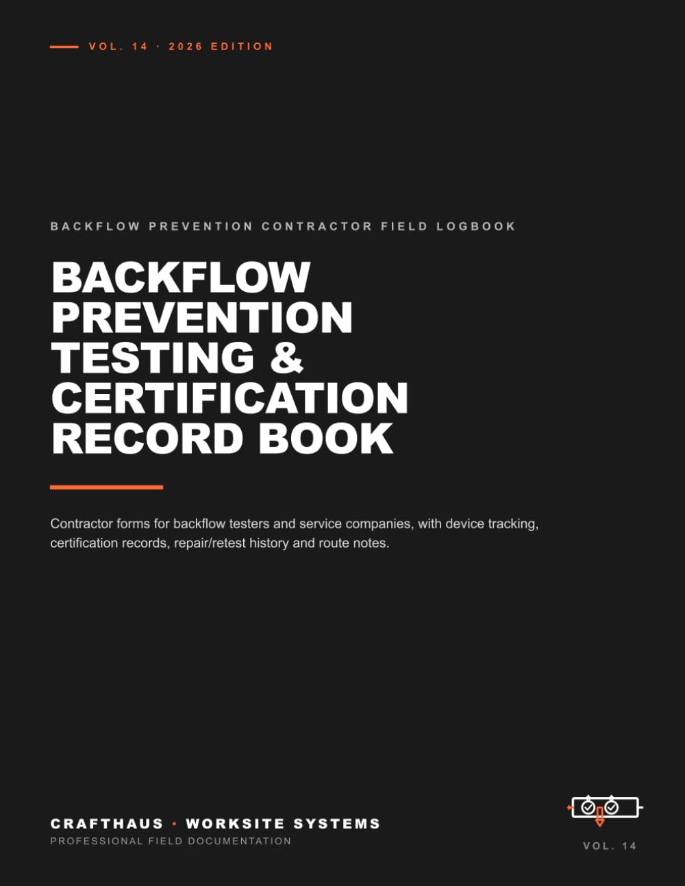 Backflow Testing & Certification Record Book: Contractor forms for backflow testers and service companies, with device-by-device testing records,... certification tracking and route logs. baixar o livro de graça