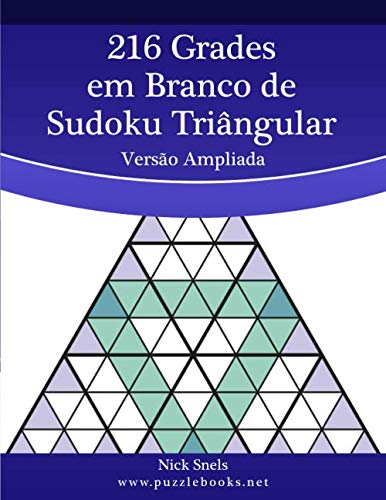 216 Grades em Branco de Sudoku Triângular Versão Ampliada