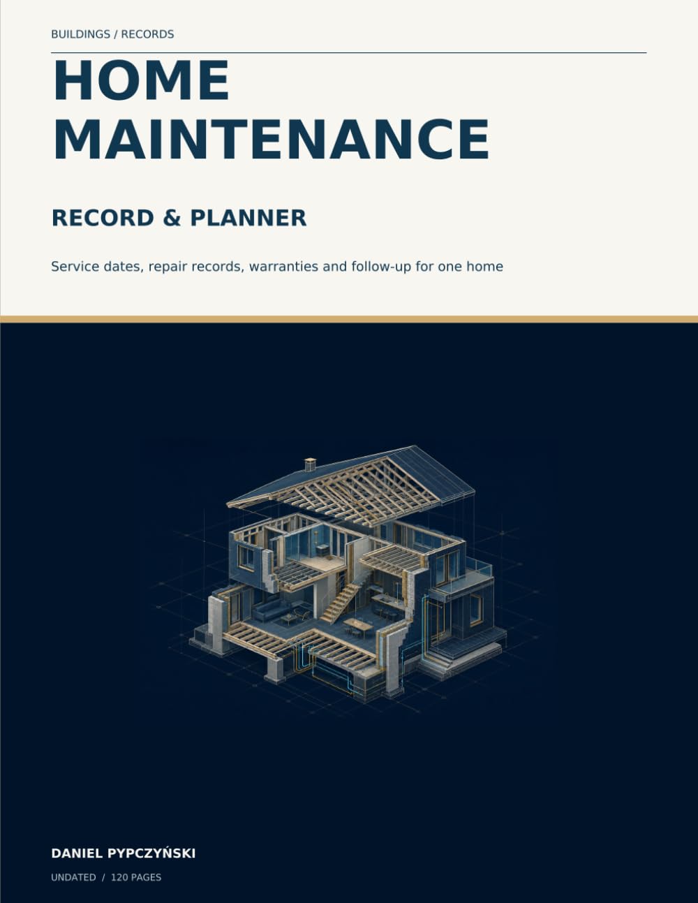 ler totalmente Home Maintenance Record & Planner: Service dates, repair records, warranties and follow-up for one home