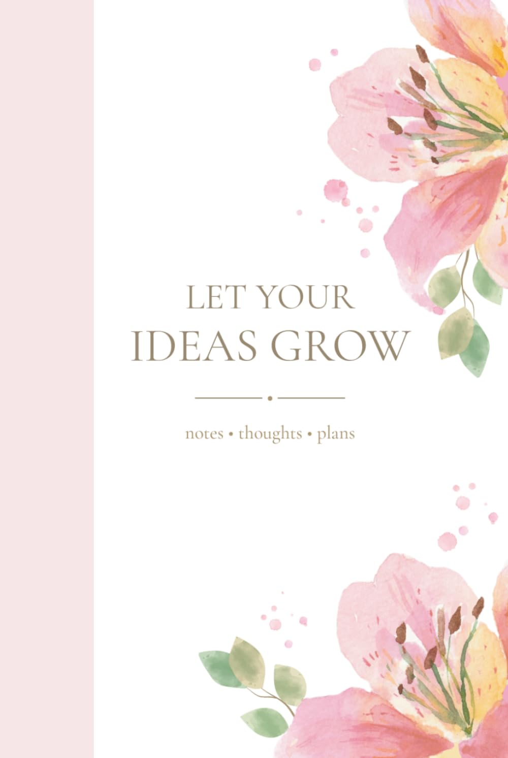 Notizbuch A5 kariert | Journal Tagebuch "Let Your Ideas Grow" | Schreibheft Ideal für Schule, Büro & Alltag: 124 karierte Seiten für Notizen, Gedanken und Ideen mit Seitennummerierung baixar livro de graça