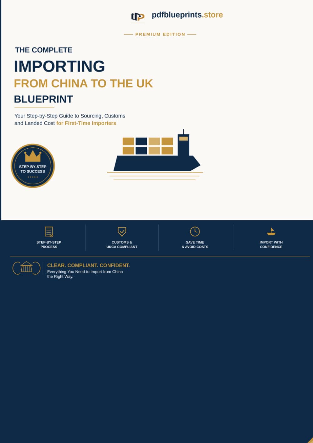 Importing from China to the UK: The Complete Step-by-Step Blueprint for First-Time Importers: Sourcing, Customs, Compliance and Landed Cost,From Your First Supplier Enquiry to Goods Cleared and Deli baixar livro de graça