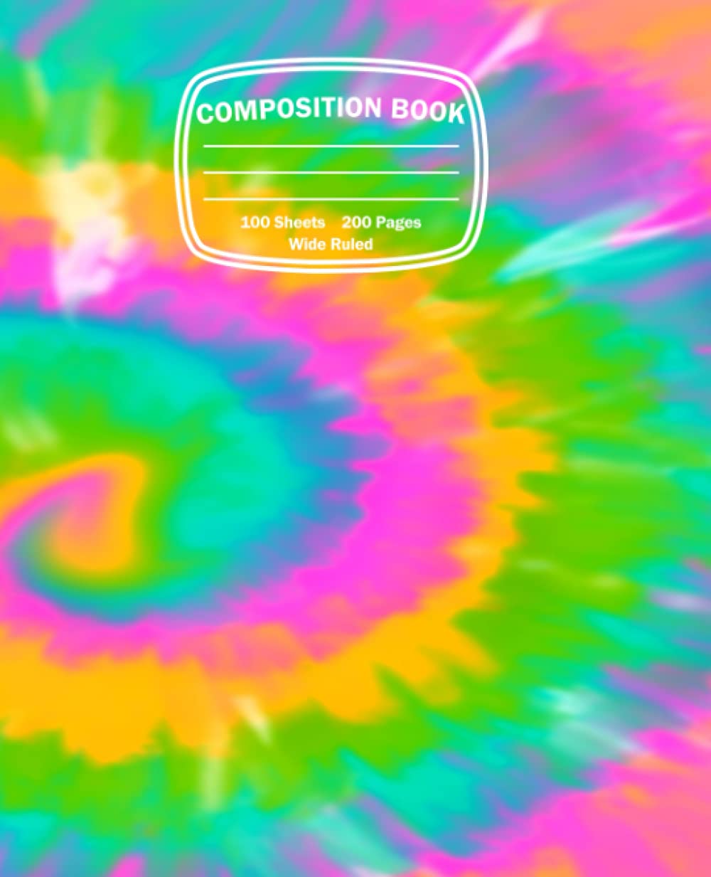 Composition Book: 200 pages, 100 sheets