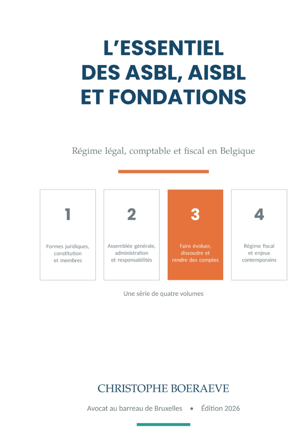 capítulo por capítulo baixar L'Essentiel des ASBL, AISBL et Fondations: Faire évoluer, dissoudre et rendre des comptes (French Edition)