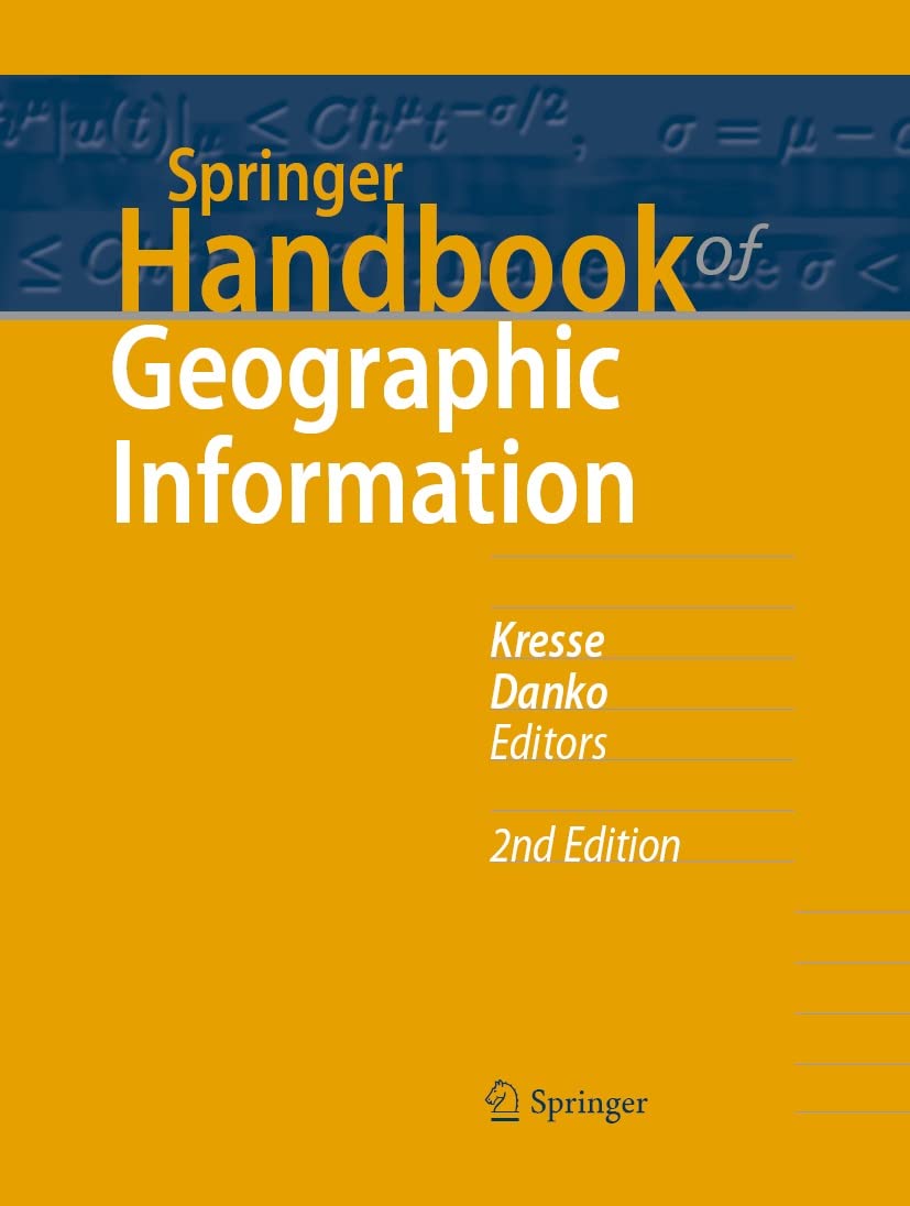 Springer Handbook of Geographic Information (Springer Handbooks) (English Edition) baixar o livro de graça