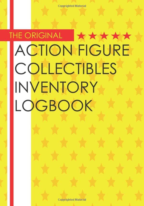 ler totalmente The Original Action Figure Collectibles Inventory Logbook: Track Collections | Keep a Running Ledger | Includes Space to Record Description, Condition and Much More!