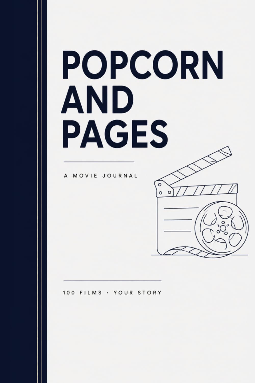 ler totalmente Popcorn & Pages (Book 2 of 4): A Movie Review Journal for Film Lovers