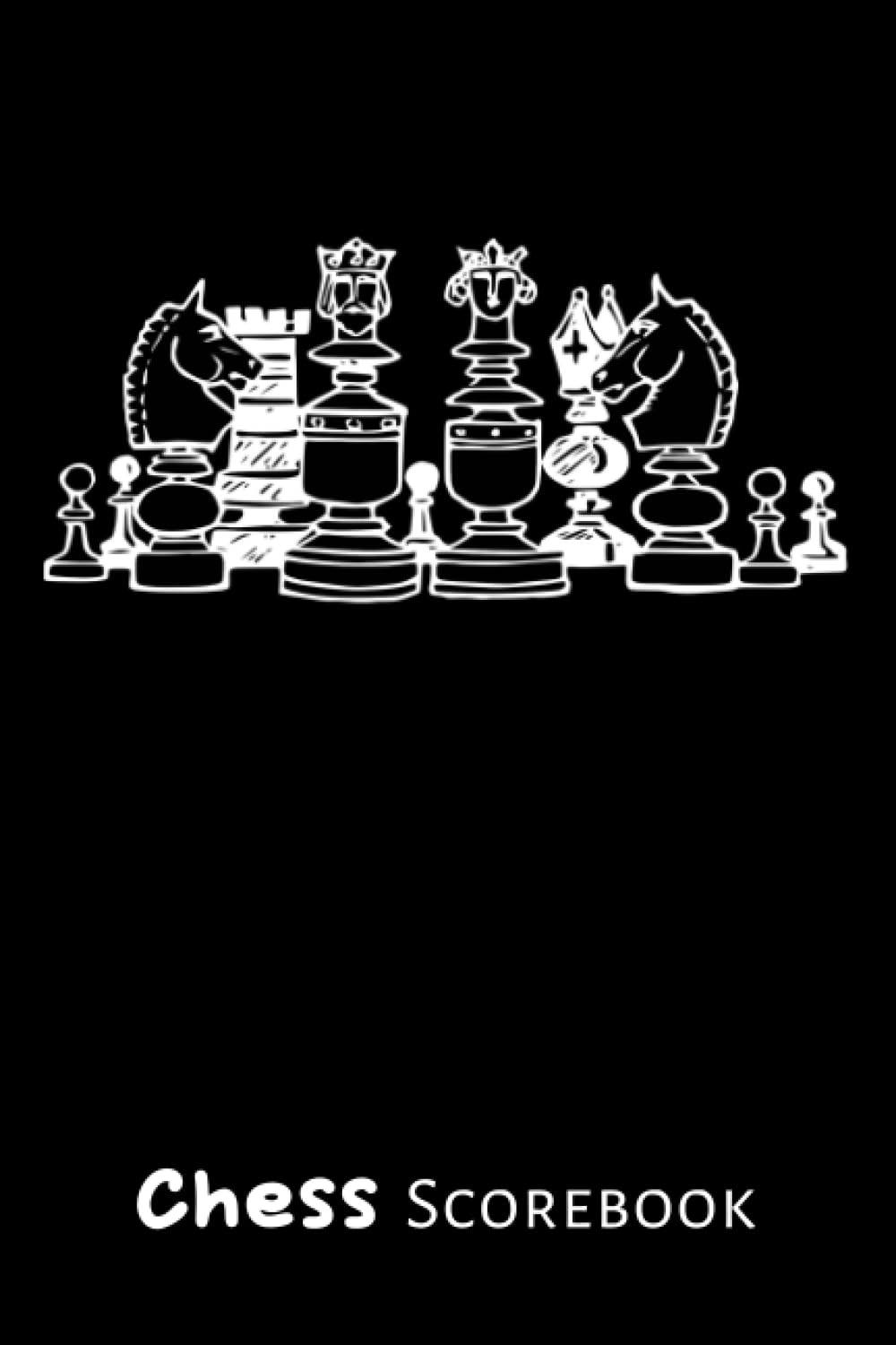 Chess Scorebook: Chess Score Sheets Black Cover | Chess notation pad and score notebook | Perfect For Chess Games, Matches & Tournaments baixar o livro de graça
