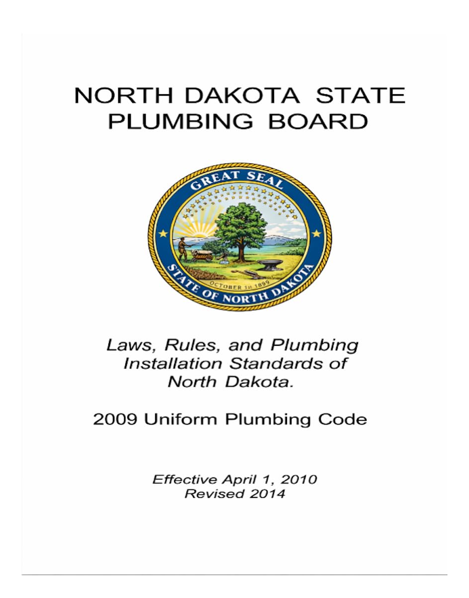 Laws, Rules, and Plumbing Installation Standards of North Dakota: 2009 Uniform Plumbing Code (Effective April 1, 2010 Revised 2014) (English Edition) baixar o livro de graça