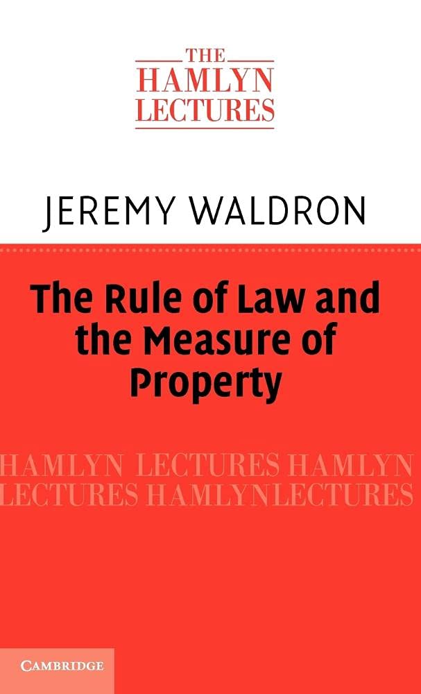 The Rule of Law and the Measure of Property baixar livro de graça
