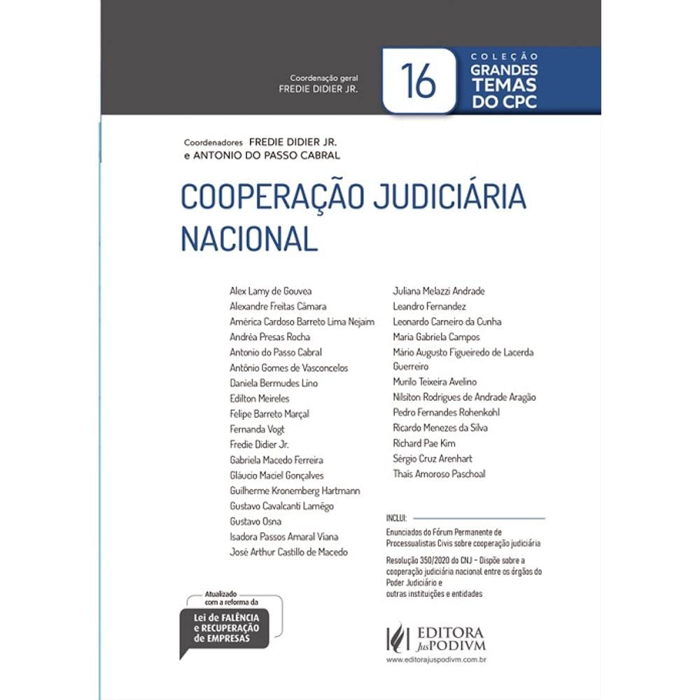 Cooperacao Judiciaria Nacional - 01ed/21