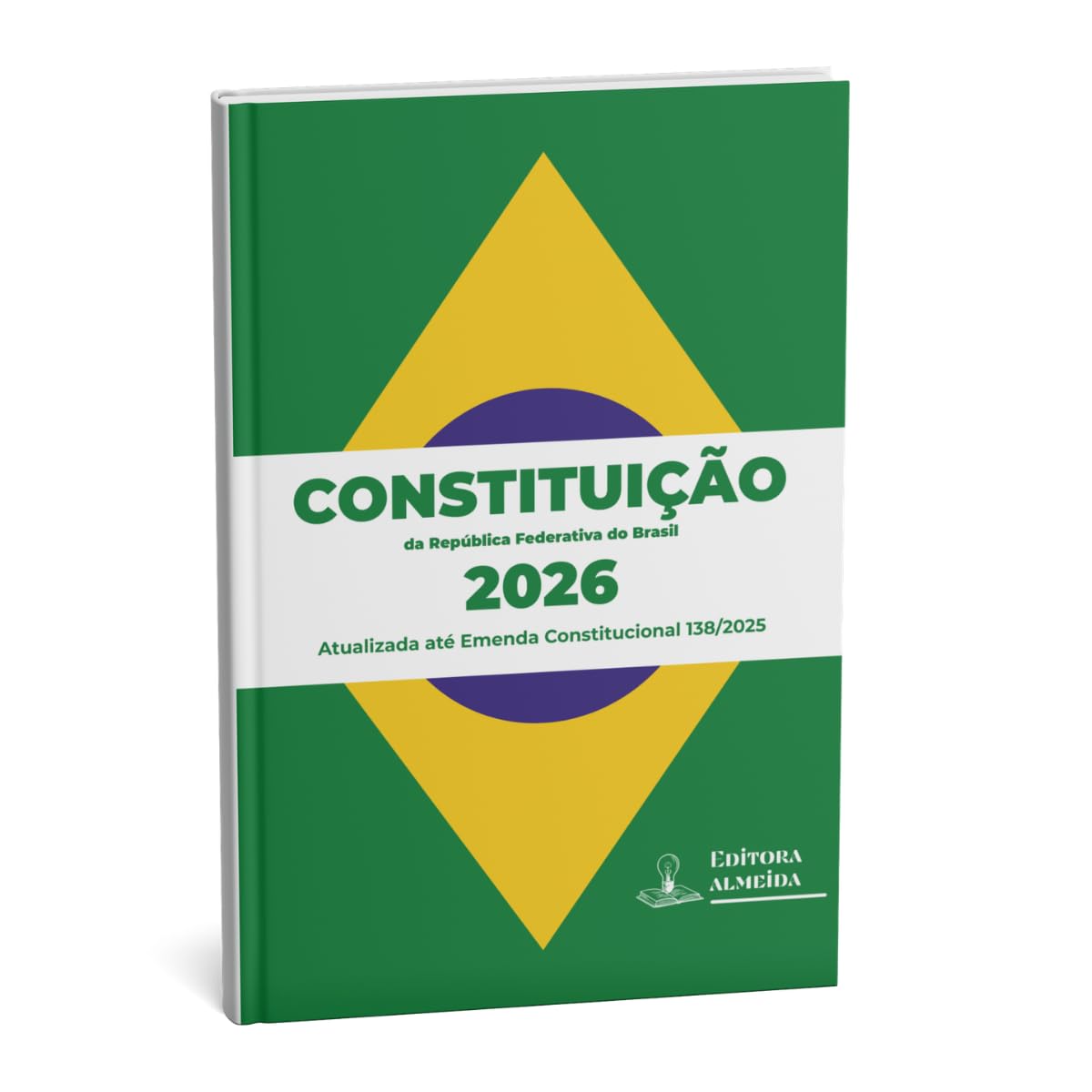 ler totalmente Constituição Federal 2026 Atualizada até EC 138/2025 Lei Seca CF 1988 com Índice Remissivo: 02
