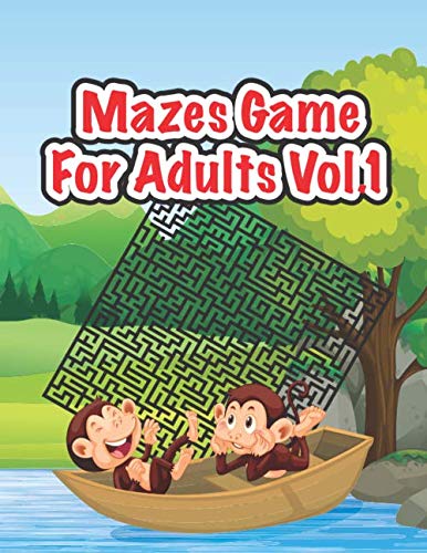 ler totalmente Mazes Game For Adults Vol.1: 107 Levels Mazes Activity Book For Teens, Young Adults, Adults, Senior: Logical Brain Puzzles Book Creative Problems... (8.5x11), Stress Relief and Relaxation Vol.1