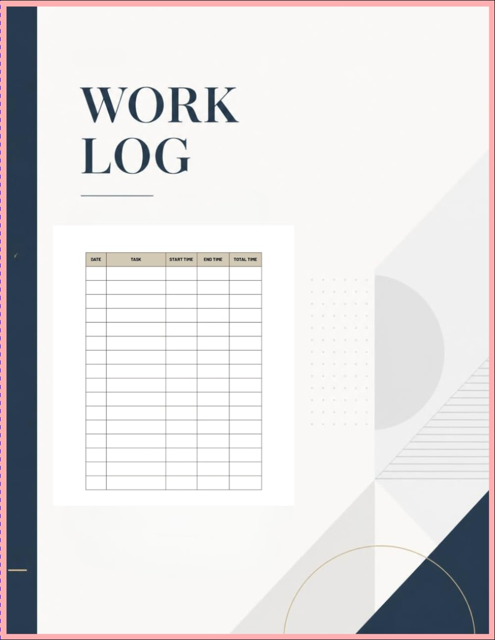 capítulo por capítulo baixar Work Log: Track Hours, Tasks, Projects, and Daily Progress: Organize Your Workday with Easy-to-Use Pages for Time and Task Tracking