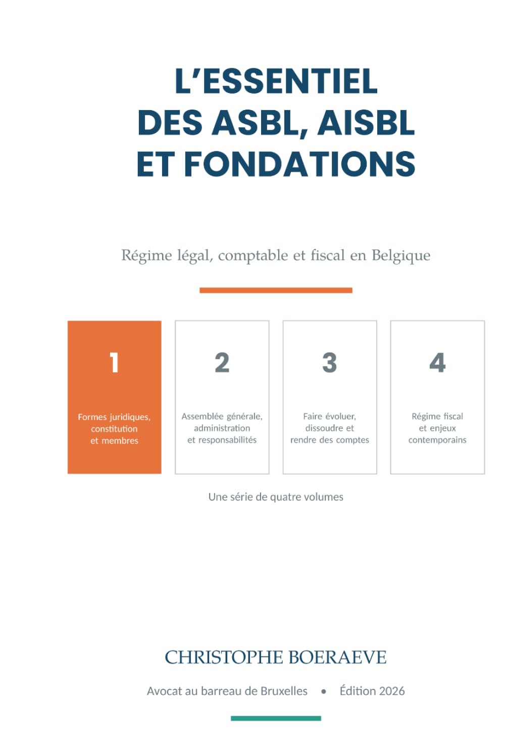 L'Essentiel des ASBL, AISBL et Fondations: Formes juridiques, constitution et membres (French Edition)