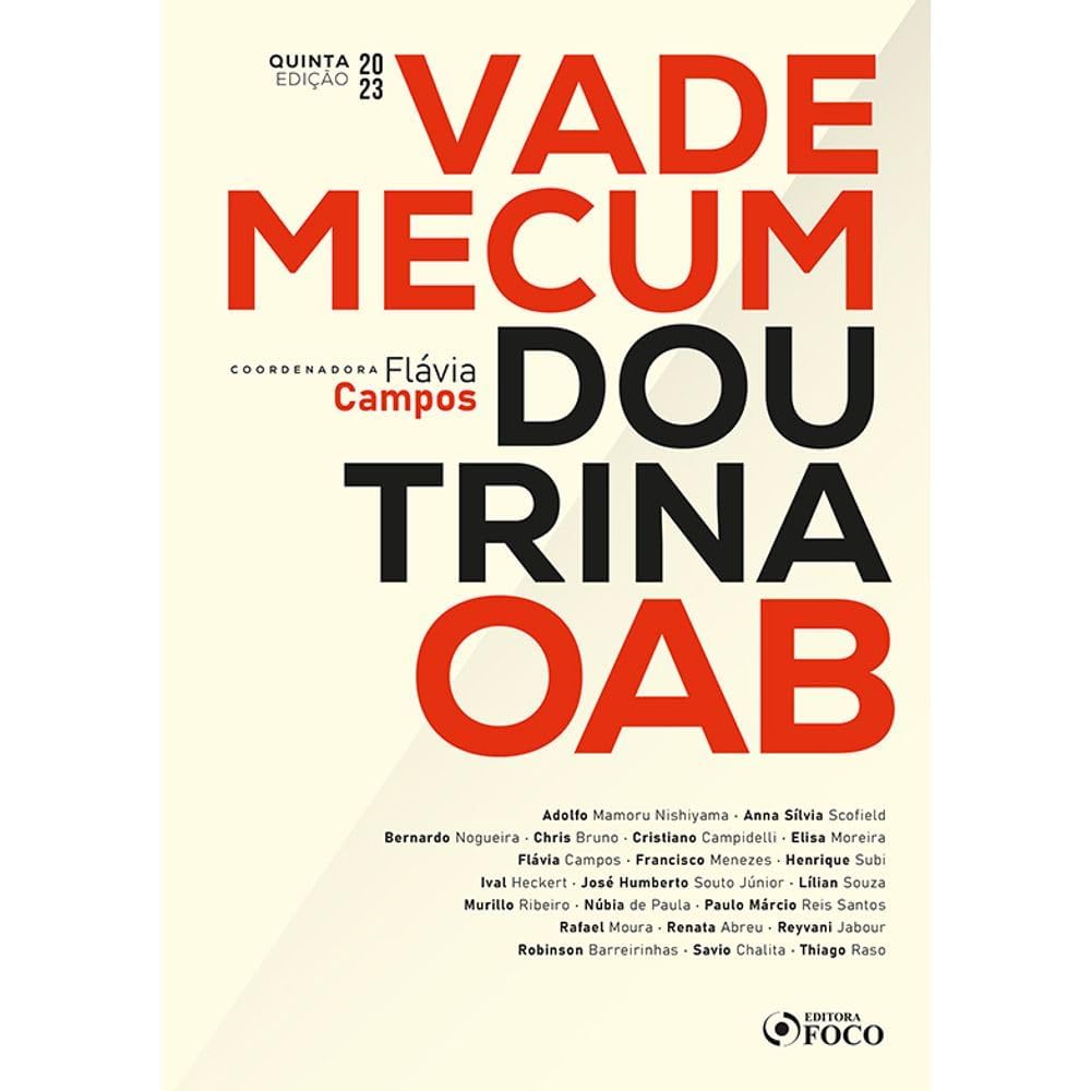 Vade Mecum Doutrina da OAB - 5ª ED - 2023 baixar o livro de graça