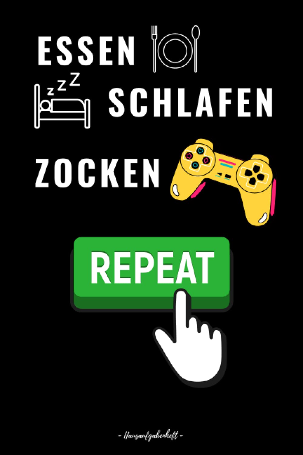 capítulo por capítulo baixar Hausaufgabenheft: Gymnasium | jungen Teenager | Schulplaner schüler | DIN A5 | 110 Seiten, Lustige Gamer Cover | Lustige Gamer geschenke (German Edition)
