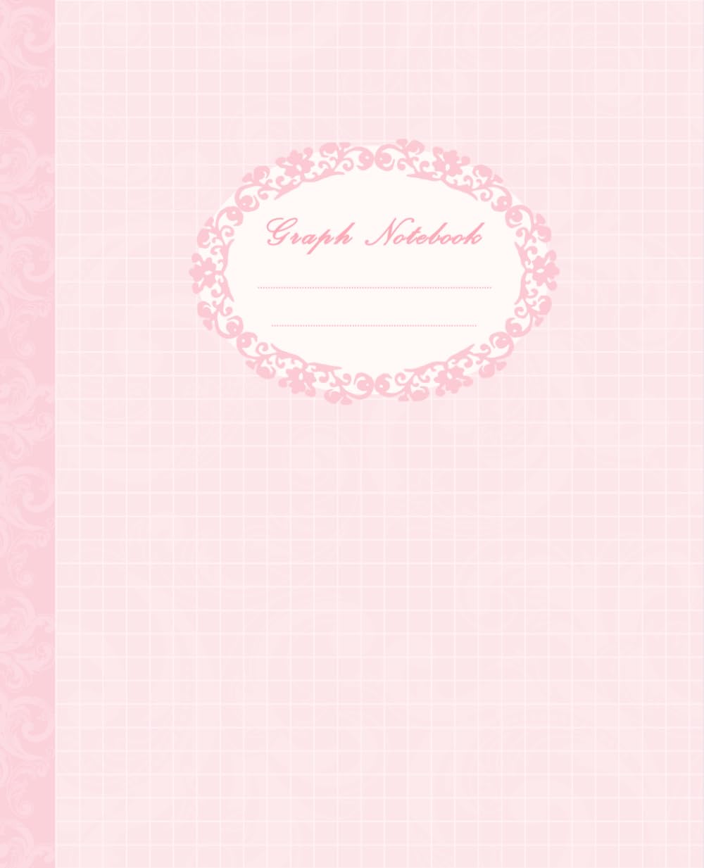 Graph Paper Composition Notebook: Cute Pastel Pink Journal | 4x4 Quad Ruled Grid Paper | 7.5 x 9.25 | 110 Pages | Vintage Coquette Aesthetic Cover baixar o livro de graça
