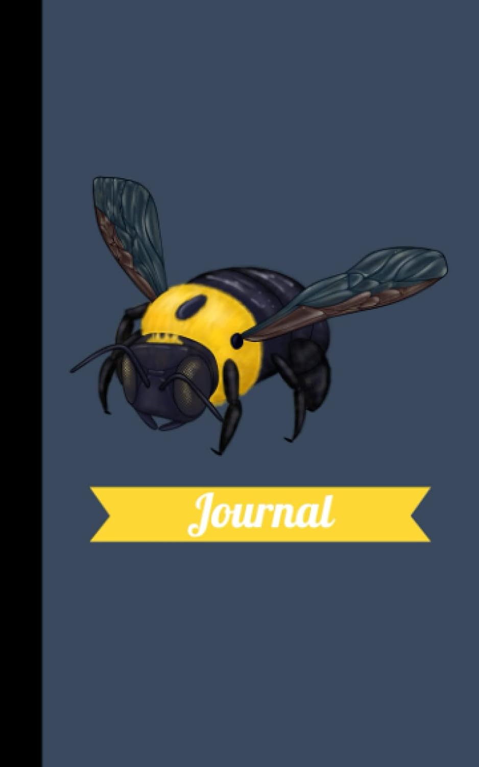 ler totalmente Carpenter Bee Journal: Bee Themed Journal, College Ruled, Composition Notebook for Writing Notes at Work or School, 50 pages