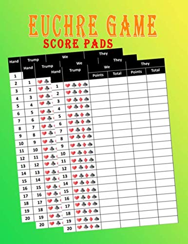 Euchre Game Score pads: Euchre score pads notebook journal great gift idea baixar livro de graça