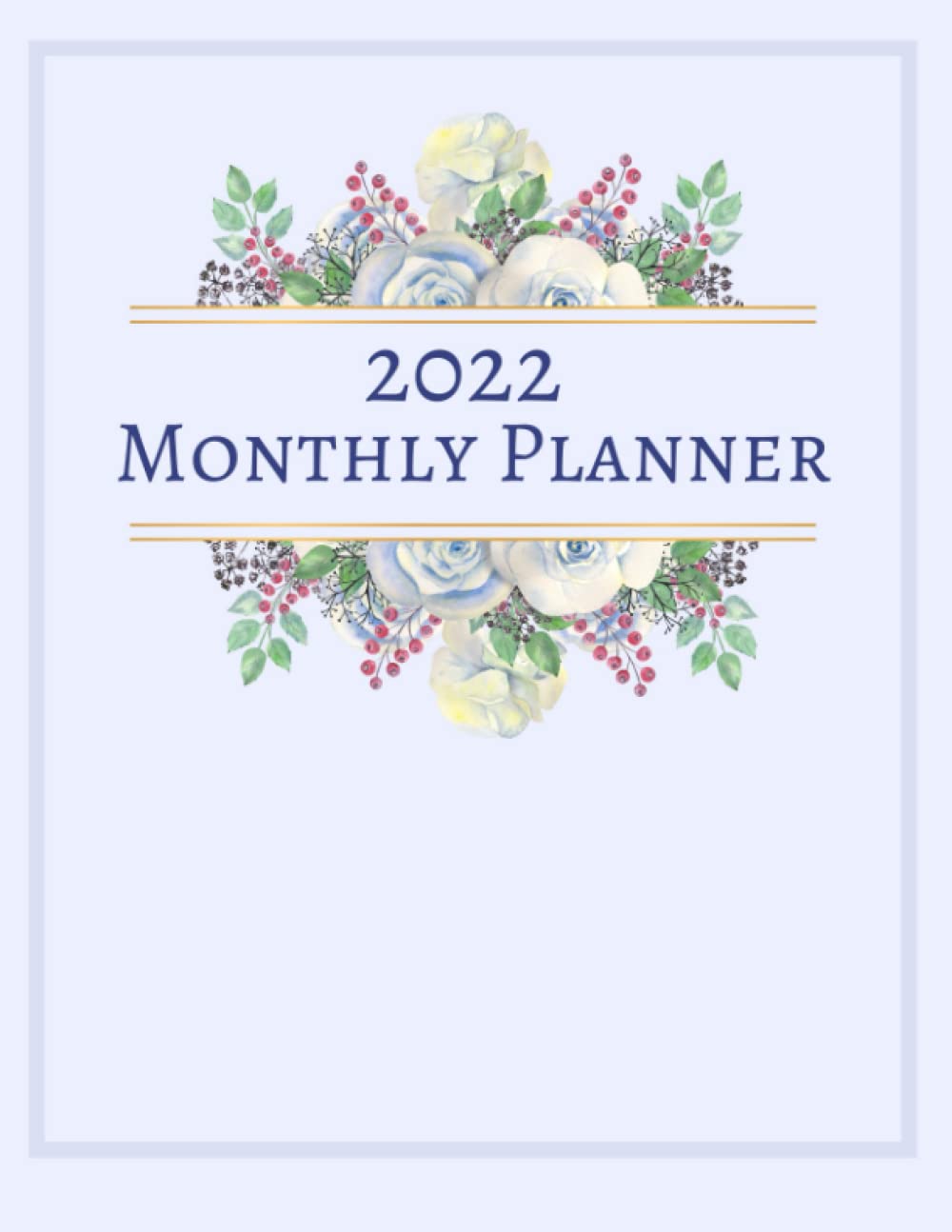 2022 Monthly Planner: Cool Purple Romance Large Print Daily Planner With a Place to Write a Note for Each Day and Shopping List baixar livro de graça