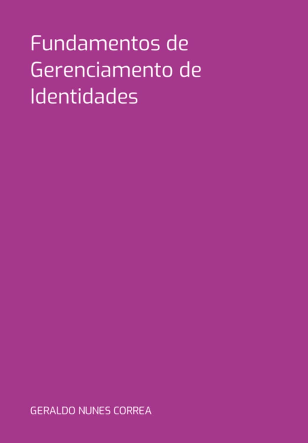 Fundamentos De Gerenciamento De Identidades baixar o livro de graça