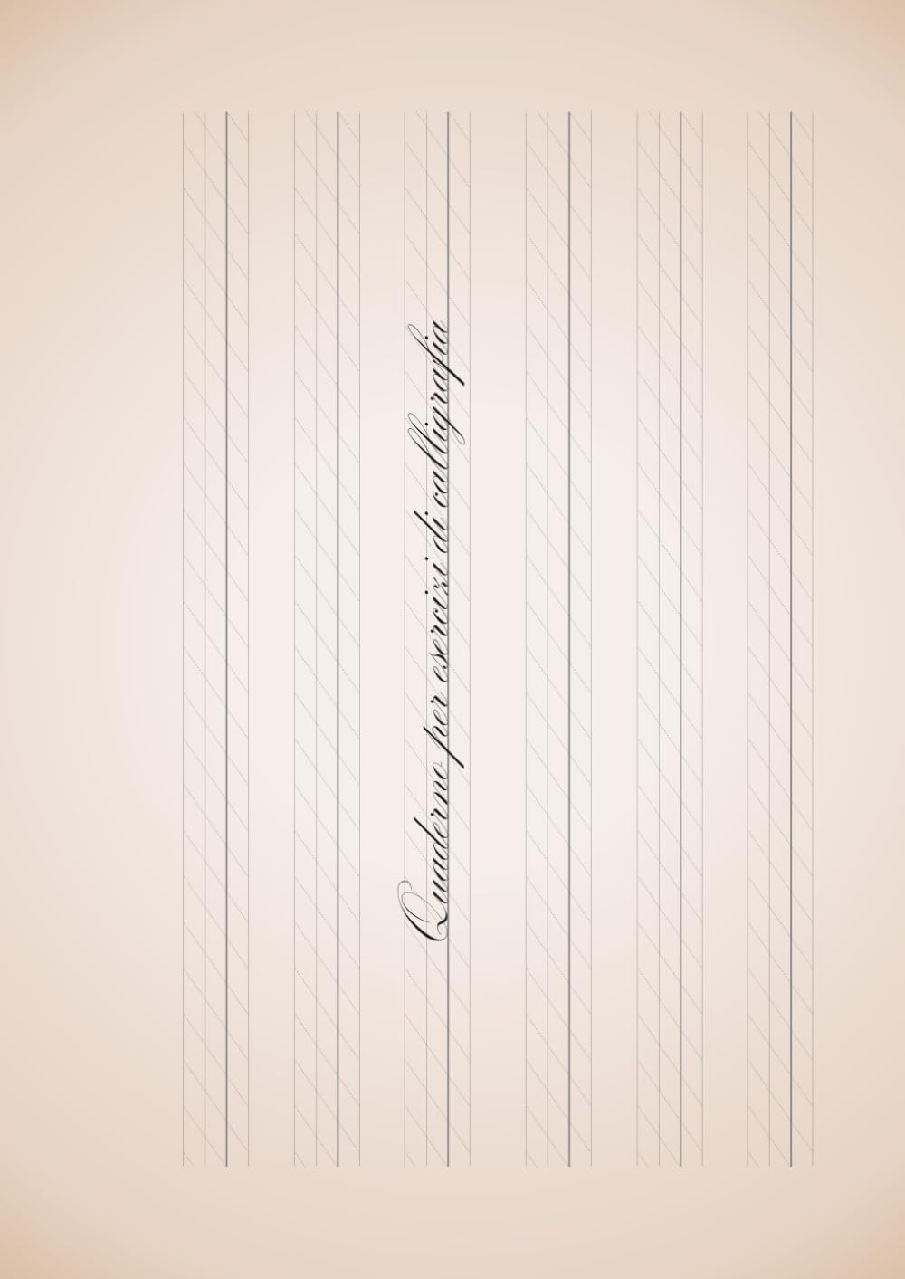ler totalmente Quaderno per esercizi di calligrafia formato grande [formato A4] Rilegatura superiore, stampa solo fronte, 120 fogli; resistente alle sbavature; pagine staccabili per l'uso. (Italian Edition)