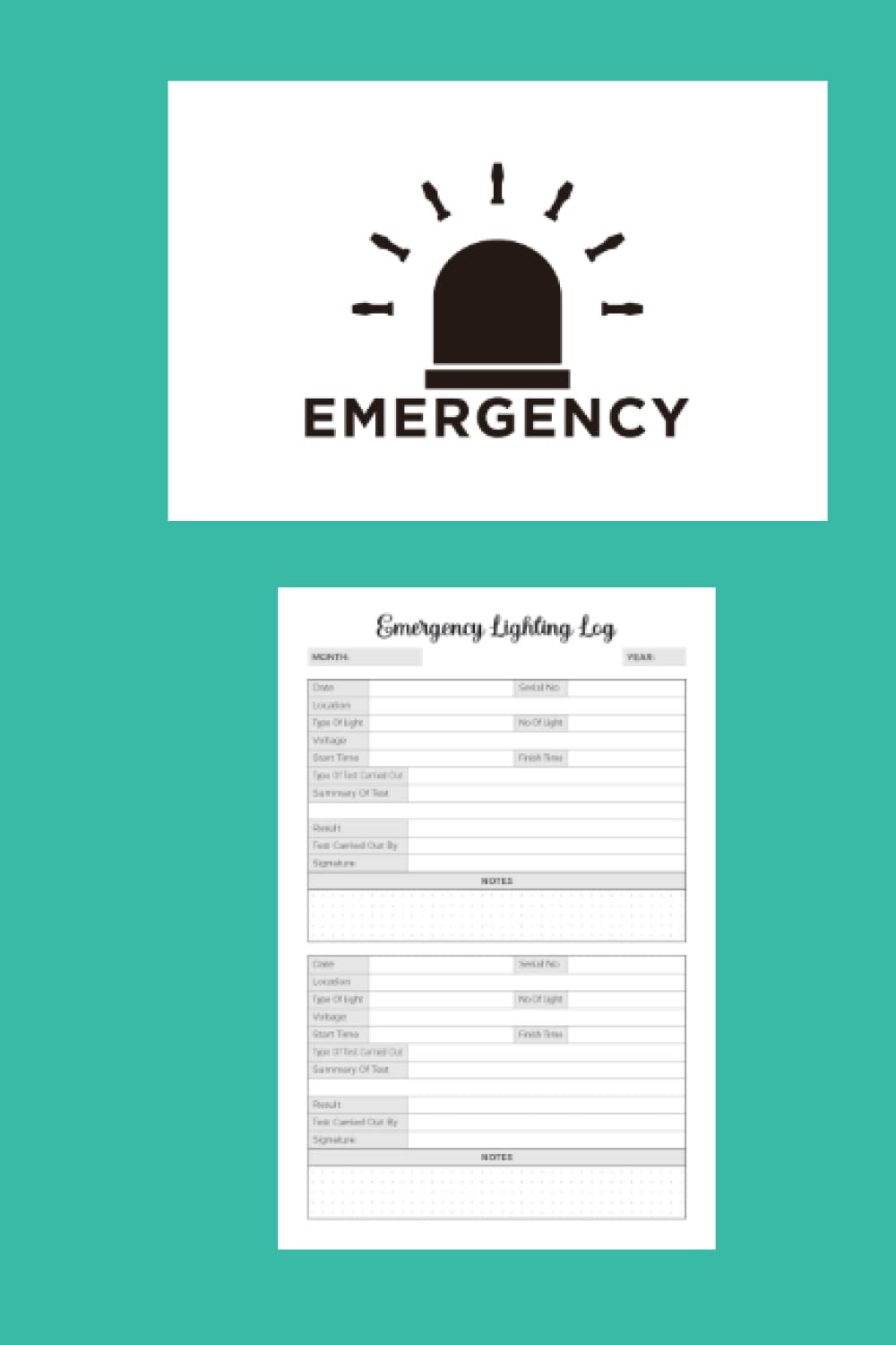 Emergency Lighting Logbook:: Record maintenance and inspection baixar o livro de graça