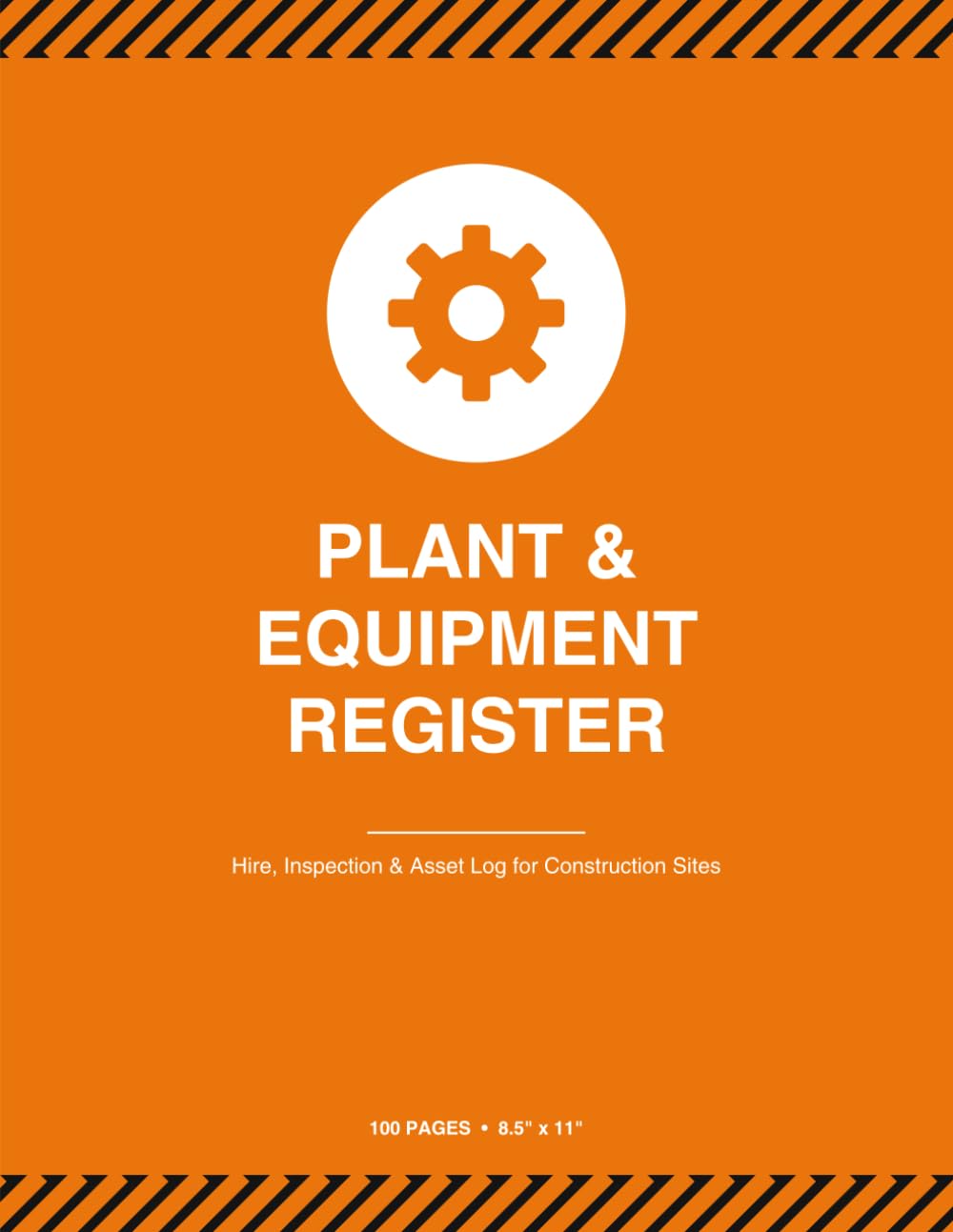 ler totalmente Plant & Equipment Register: Site Log Book for Plant Hire, Equipment Inspection & Asset Tracking | 100 Pages (H&S Books)