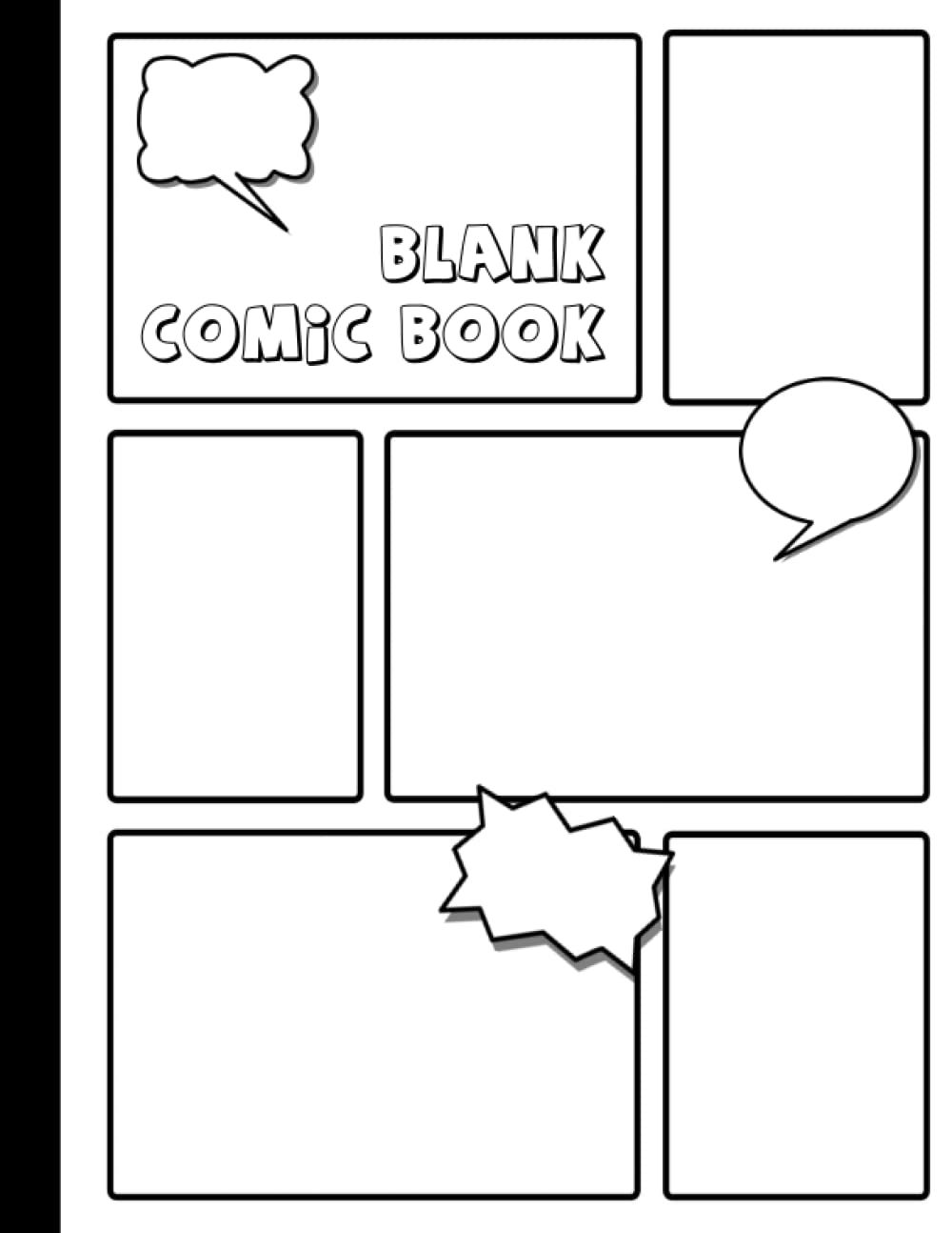 Blank Comic Book: The simple Comics Notebook Create Your Own Story, Comics. baixar o livro de graça