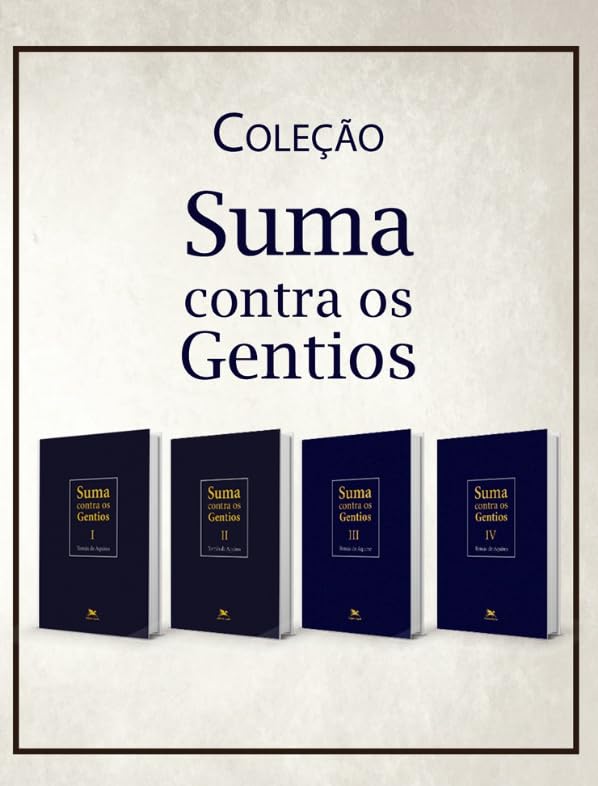 Suma contra os gentios – Coleção 4 volumes - Edição Bilíngue (CAPA DURA) baixar o livro de graça