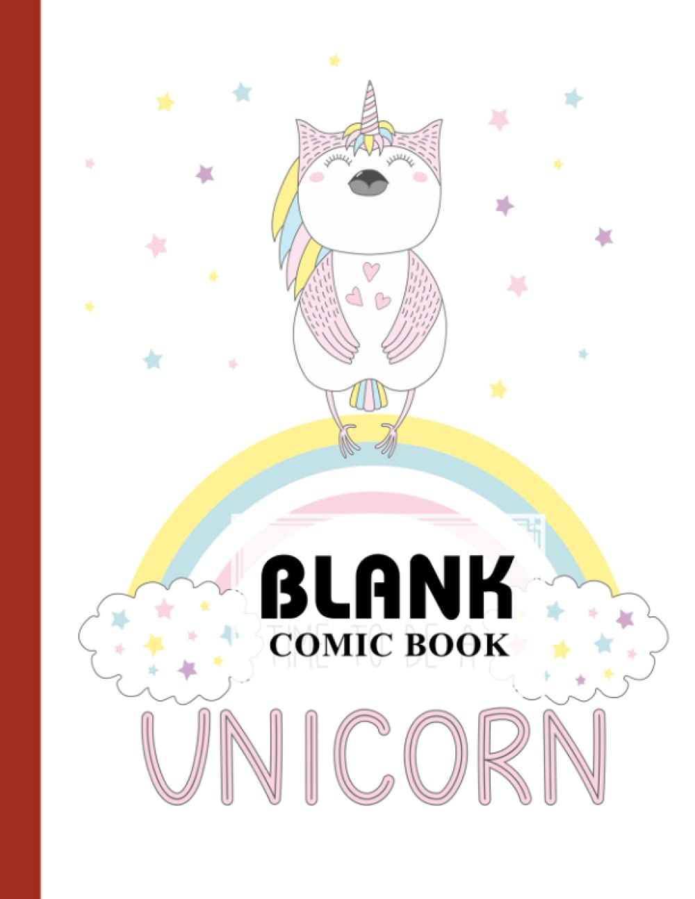 Blank Comic Book: Premium Unicorn Cat Cover Blank Comic Book, Create Your Own Story, Journal, Notebook, Sketchbook for Kids and Adults, 120 Pages - Size 8.5" x 11" Notebook by Theresa Krebs baixar livro de graça