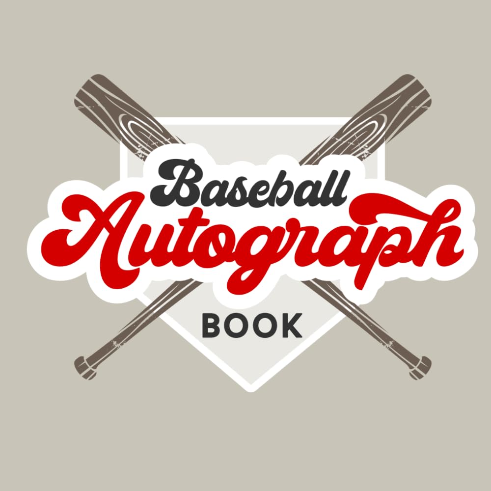 ler totalmente Baseball Autograph Book: collecting album for baseball fans collecting autographs of players | baseball themed autograph album for kids and adults |... journal | memorabilia album gift for boys and