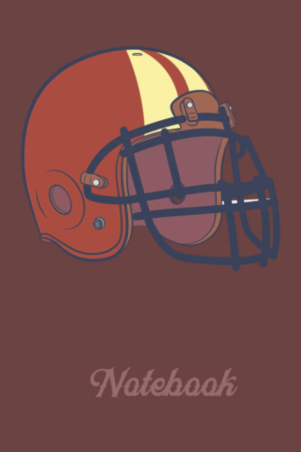 Notebook: AMERICAN FOOTBALL Helmet notebook for boys,girls, moms, dads, kids, shcool notebook, college notebook, office notebook, granddads-grandmoms... can use this notebook the way you want. Dairy baixar livro de graça