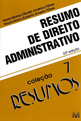 Resumo 7. Direito Administrativo baixar livro de graça