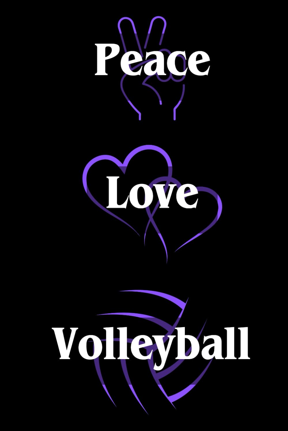 Peace Love Volleyball Journal baixar o livro de graça