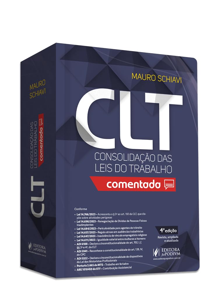 ler totalmente Consolidação das Leis do Trabalho Comentada