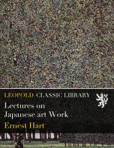 Lectures on Japanese art Work