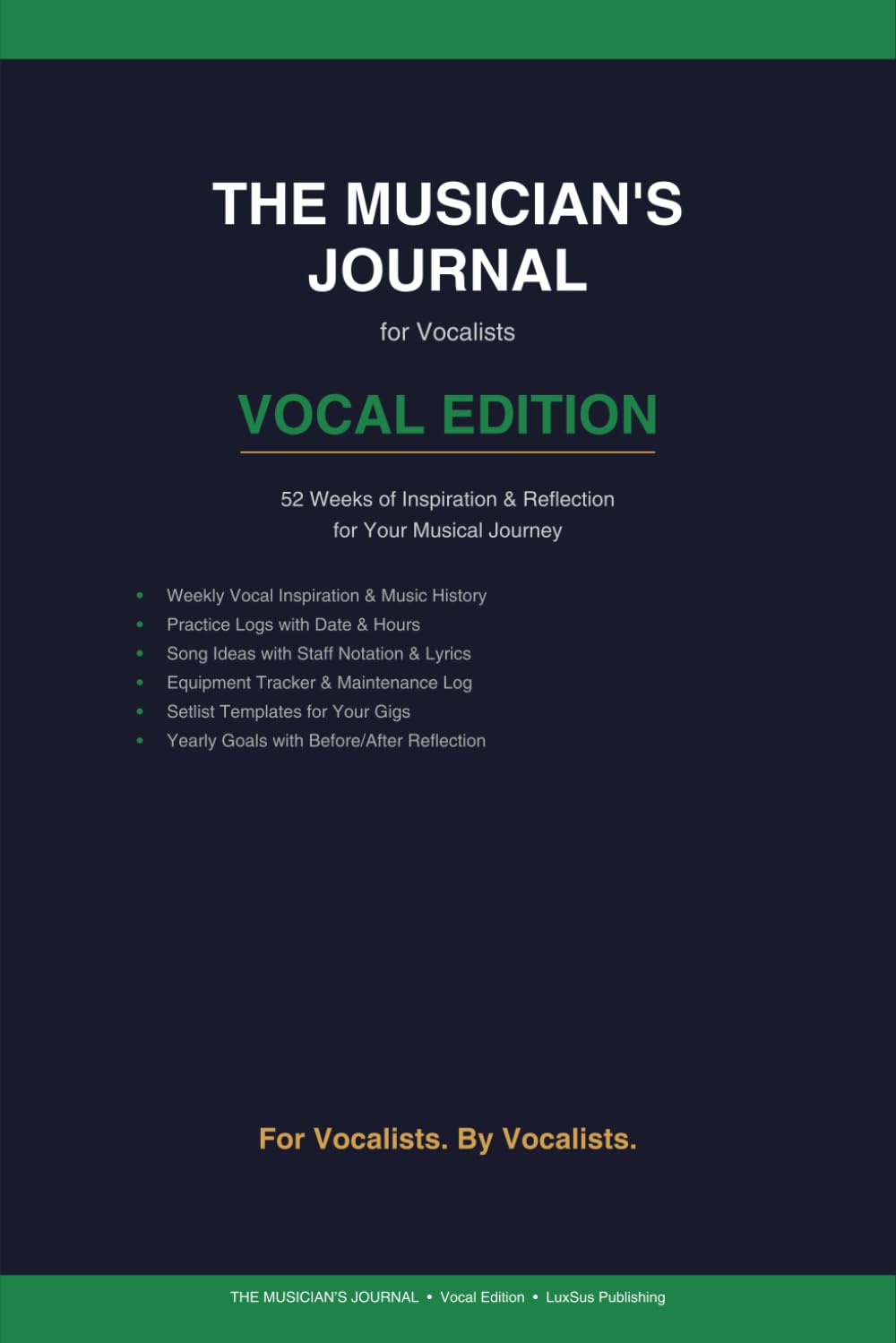capítulo por capítulo baixar The Musician’s Journal: Vocal Edition – 52-Week Practice & Performance Companion