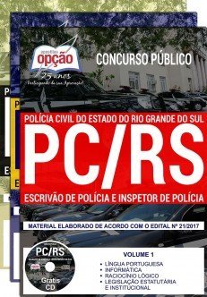 ler totalmente Apostila PC RS 2017 - Escrivão de Polícia e Inspetor de Polícia
