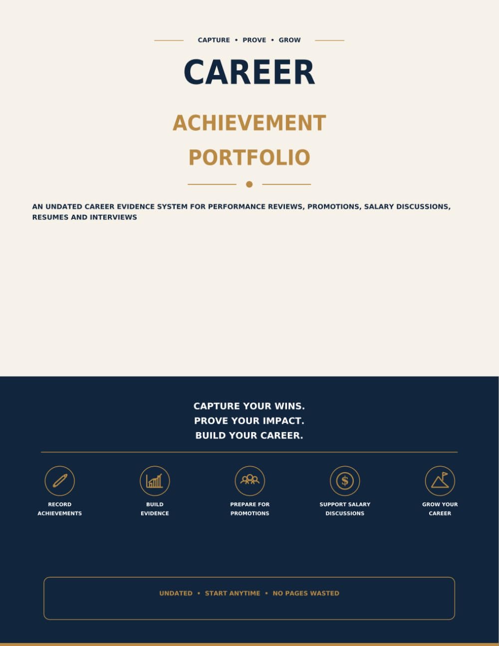Career Achievement Portfolio: An Undated Career Evidence System for Performance Reviews, Promotions, Salary Discussions, Resumes and Interviews baixar o livro de graça