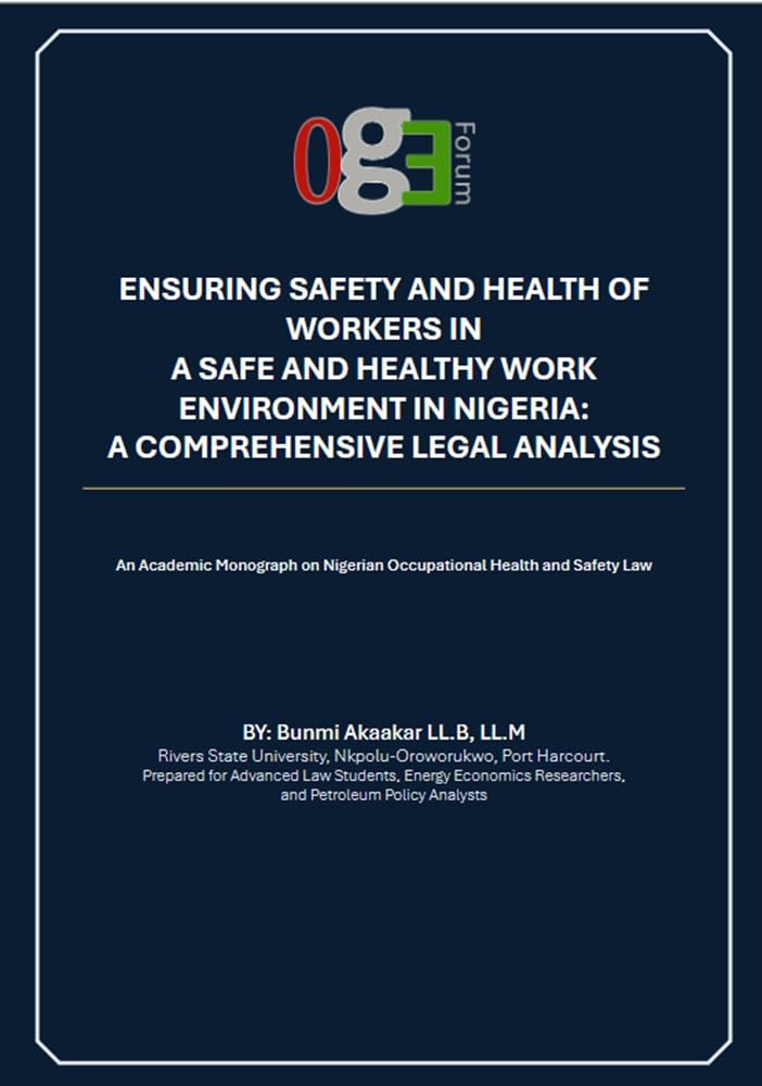 ler totalmente Ensuring Safety and Health of Workers in a Safe and Healthy Work Environment in Nigeria:: A Comprehensive Legal Analysis (English Edition)