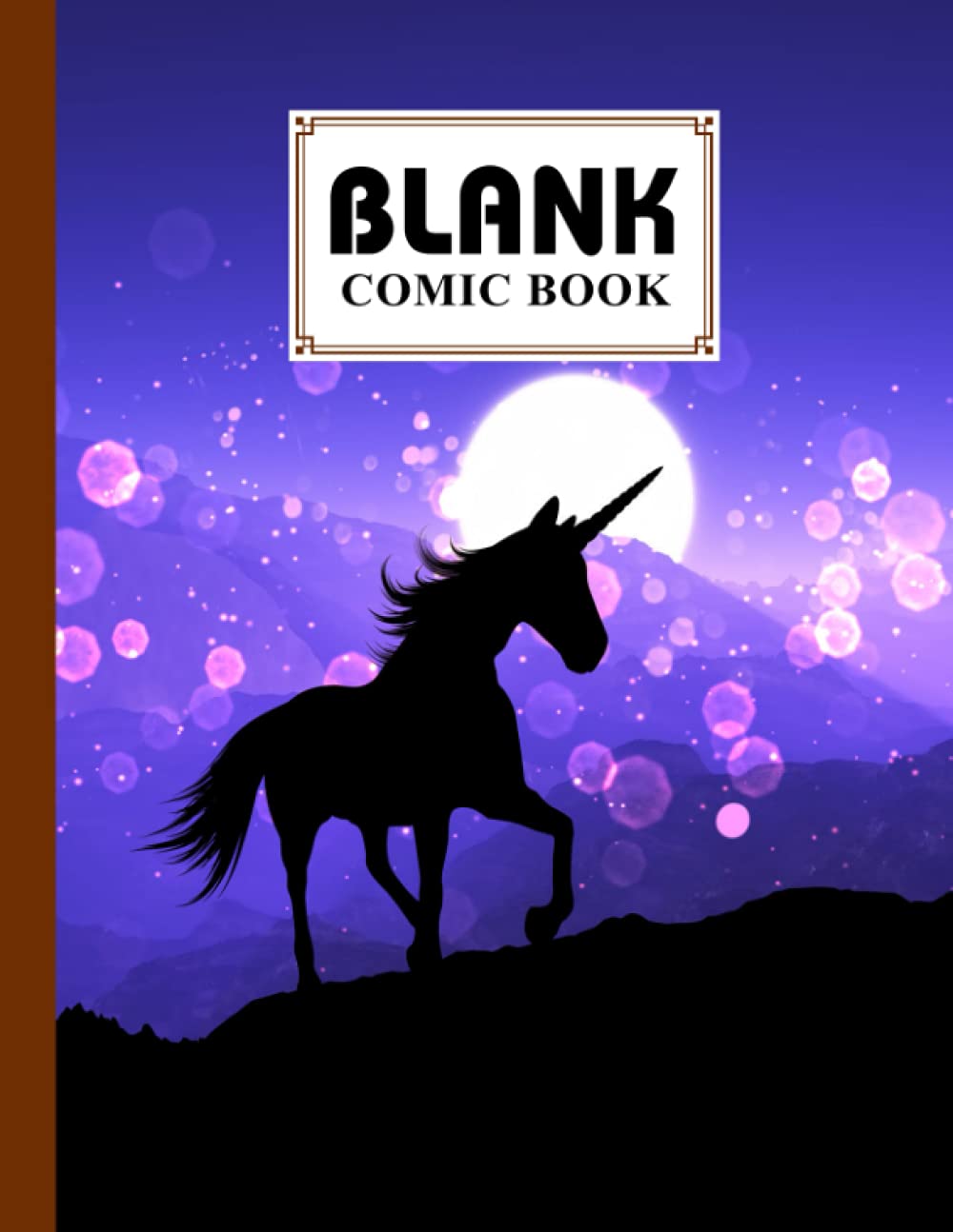 Blank Comic Book: Unicorn Cover, Draw Your Own Comics - 120 Pages of Fun and Unique Templates - A Large 8.5" x 11" Notebook by Babette Haupt baixar livro de graça