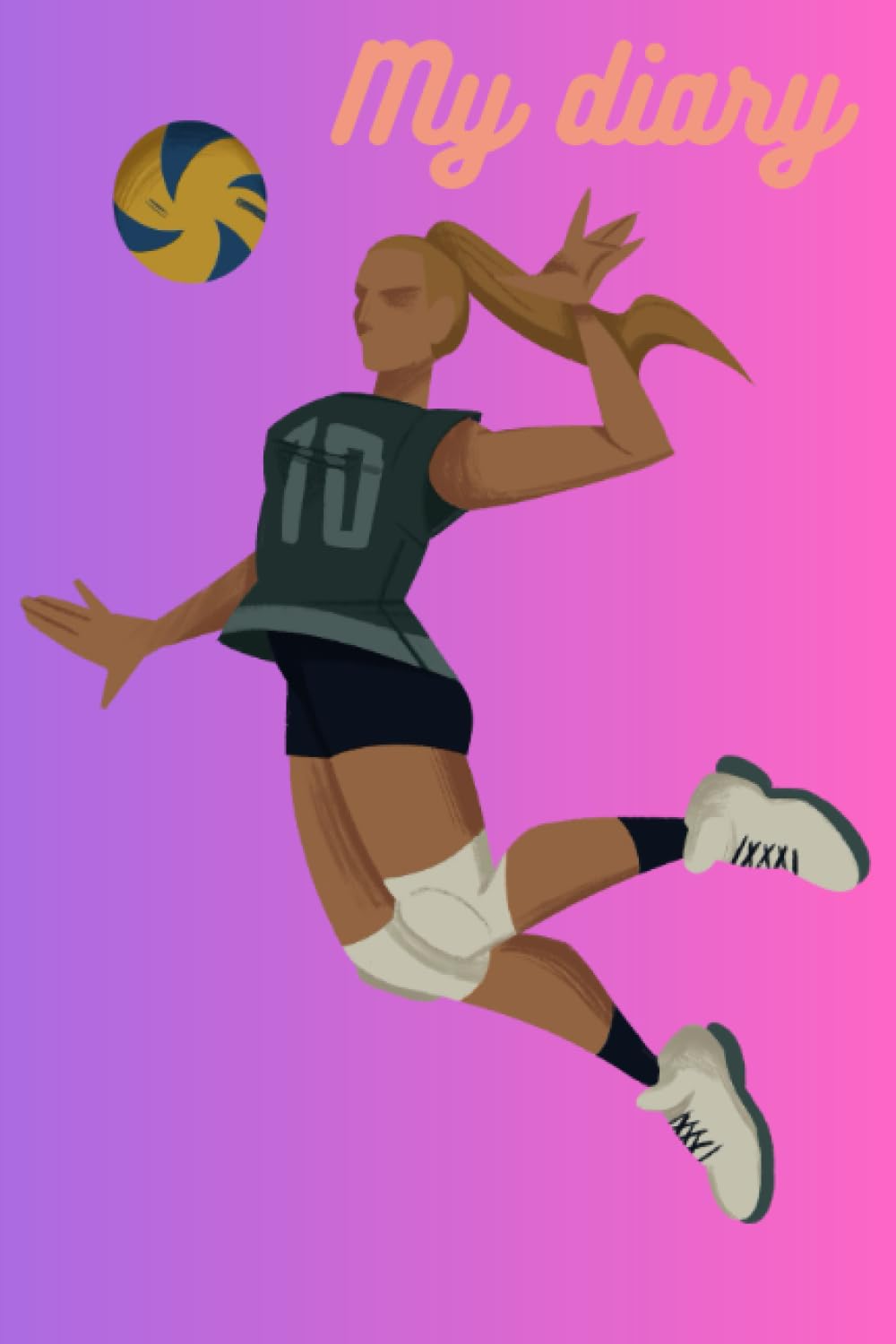 ler totalmente My diary: A vollyball themed diary