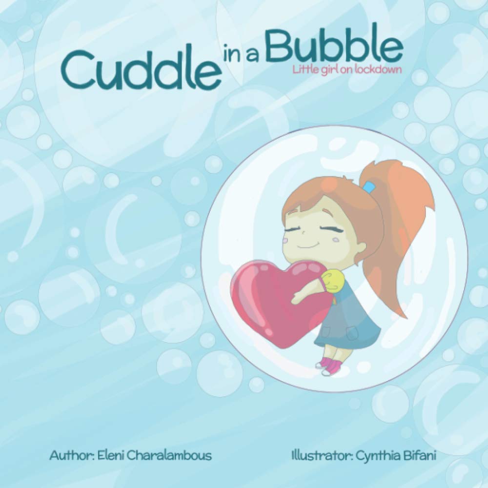 ler totalmente Cuddle in a bubble: Little girl on lockdown