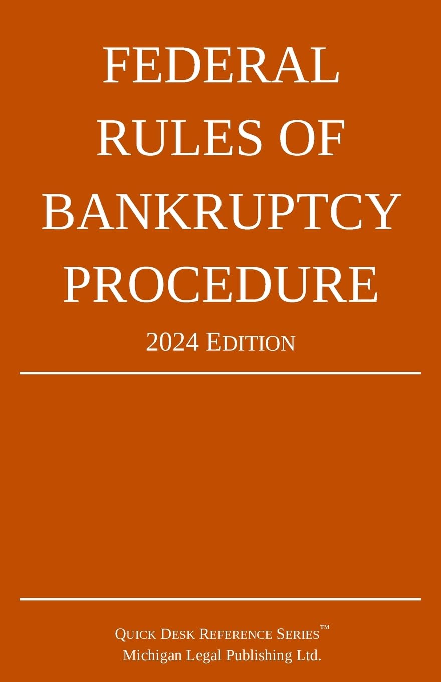 Federal Rules of Bankruptcy Procedure; 2024 Edition: With Statutory Supplement baixar o livro de graça