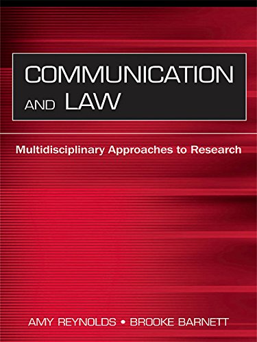 Communication and Law: Multidisciplinary Approaches to Research (Routledge Communication Series) (English Edition) baixar livro de graça